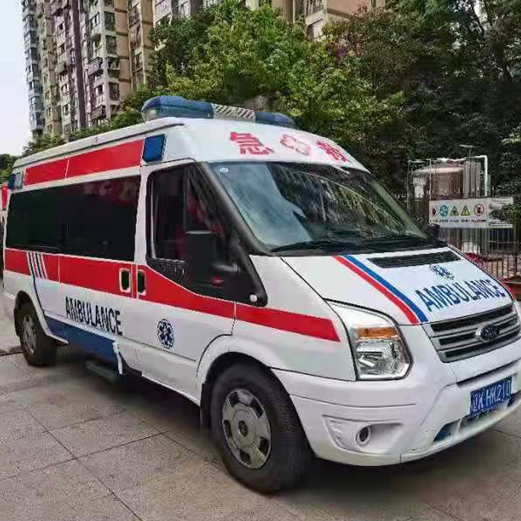 陆川长途救护车护送病人返乡